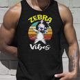 Dabbing Zebra Vibes Zoo Animal Gifts For Men Women Kids Unisex Tank Top Gifts for Him