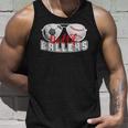 Mens Dad Of Ballers Baseball Soccer Ball Fathers Day Son Kids Tank Top Gifts for Him