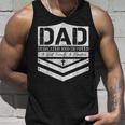 Dad Dedicated And Devoted Happy Fathers Day Unisex Tank Top Gifts for Him