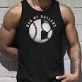 Dad Of Ballers Father And Son Soccer Baseball Player Coach Unisex Tank Top Gifts for Him