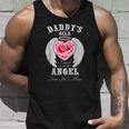 Womens Daddys Girl I Used To Be His Angel Now Hes Mine Back Raglan Baseball Tee Tank Top Gifts for Him