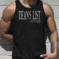 Deans List Of Course Funny College Student Recognition Unisex Tank Top Gifts for Him