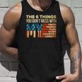Dont Mess With My Faith Flag Country Gun Liberty 4Th Of July Tank Top Gifts for Him