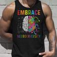 Embrace Neurodiversity V2 Unisex Tank Top Gifts for Him