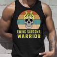 Ewings Sarcoma Warrior Skull Women Vintage Yellow Ribbon Ewings Sarcoma Ewings Sarcoma Awareness V2 Unisex Tank Top Gifts for Him