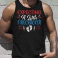 Expecting A Little Firecracker 4Th Of July Pregnancy Baby Unisex Tank Top Gifts for Him