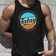Fathers Day Gift For Tatay Filipino Pinoy Dad Unisex Tank Top Gifts for Him
