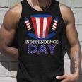 Fireworks Usa American Flag Independence Proud America Day Unisex Tank Top Gifts for Him