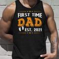 First Time Dad Est 2021 Unisex Tank Top Gifts for Him