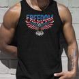 Freedom Eagle 4Th Of July American Flag Patriotic Unisex Tank Top Gifts for Him