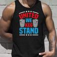 Funny Alcohol United We Keg Stand Patriotic 4Th Of July Unisex Tank Top Gifts for Him