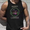 Funny Camper Gift Tee Happy Camping Lover Camp Vacation Unisex Tank Top Gifts for Him
