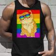 Funny Cat Lgbt Gay Rainbow Pride Flag Boys Men Girls Women Unisex Tank Top Gifts for Him