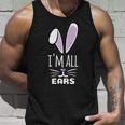 Funny Cute Pastel Purple Bunny Im All Ears Rabbit Happy Easter Day Gift For Girls Women Mom Mommy Family Birthday Holiday Christmas Unisex Tank Top Gifts for Him