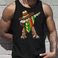 Funny Dabbing Taco Cinco De May Mexican Food V2 Unisex Tank Top Gifts for Him