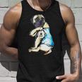 Funny English Mastiff Dog I Love Dad Tattoo English Mastiff Unisex Tank Top Gifts for Him