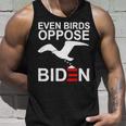 Funny Even Birds Oppose Biden Unisex Tank Top Gifts for Him