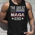 Funny The Great Maga King Trump 2022 Amp 2024 Unisex Tank Top Gifts for Him