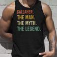 Gallaher Name Shirt Gallaher Family Name V2 Unisex Tank Top Gifts for Him