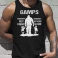 Gamps Grandpa Gift Gamps Best Friend Best Partner In Crime Unisex Tank Top Gifts for Him