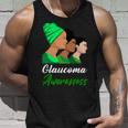 Glaucoma Awareness Green Women Glaucoma Glaucoma Awareness Unisex Tank Top Gifts for Him