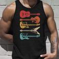 Guitar Lover Retro Style Gift For Guitarist Unisex Tank Top Gifts for Him