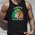 Happy 4Th Of July Joe Biden Leprechaun St Patricks Day Unisex Tank Top Gifts for Him