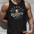 Hearsay Brewing Co Home Of The Mega Pint That’S Hearsay Unisex Tank Top Gifts for Him