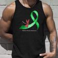 Hippie Dragonfly Green Ribbon Kidney Disease Awareness Unisex Tank Top Gifts for Him