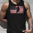 Hockey American Flag 4Th Of July Patriotic Usa Dad Men Son Unisex Tank Top Gifts for Him