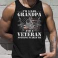 I Am A Dad Grandpa Veteran Fathers Day Unisex Tank Top Gifts for Him
