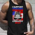 I Support Truckers Freedom Convoy 2022 V3 Unisex Tank Top Gifts for Him