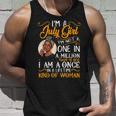 Im A July Girl Black Women Cancer July Birthday For Girl Unisex Tank Top Gifts for Him