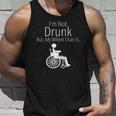 Im Not Drunk But My Wheelchair Is Funny Novelty Unisex Tank Top Gifts for Him