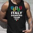 Italy Drinking Team Unisex Tank Top Gifts for Him