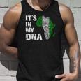 Its In My Dna Proud Nigeria Africa Usa Fingerprint Unisex Tank Top Gifts for Him
