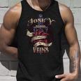 Josey Blood Runs Through My Veins Name Unisex Tank Top Gifts for Him