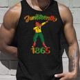 Juneteenth 1865 Dab Black Woman Brown Skin Afro American Unisex Tank Top Gifts for Him