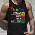 Juneteenth Breaking Every Chain Since 1865 Unisex Tank Top Gifts for Him