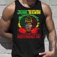 Juneteenth Is My Independence Day African Flag Black History Unisex Tank Top Gifts for Him