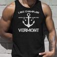 Lake Champlain Vermont Funny Fishing Camping Summer Gift Unisex Tank Top Gifts for Him