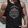 Leo Woman The Sweetest Most Beautiful Loving Amazing Unisex Tank Top Gifts for Him