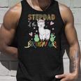 Llama Birthday Stepdad Of The Birthday Girl Outfits Unisex Tank Top Gifts for Him