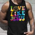Love Like Jesus Tie Dye Faith Christian Jesus Men Women Kid Unisex Tank Top Gifts for Him