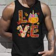 Love Unicorn Turkey Thanksgiving Happy 15 Shirt Unisex Tank Top Gifts for Him