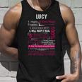 Lucy Name Gift Lucy Name Unisex Tank Top Gifts for Him