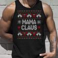 Mama Claus Christmas Ugly Sweater Unisex Tank Top Gifts for Him