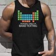 Womens Marching Band Periodic Table Of Band Texting Elements Tank Top Gifts for Him