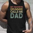 Marching Band Retro Drumline Dad Funny Gift For Daddy Unisex Tank Top Gifts for Him