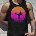 Martial Arts Womens Silhouette Retro 169 Shirt Unisex Tank Top Gifts for Him